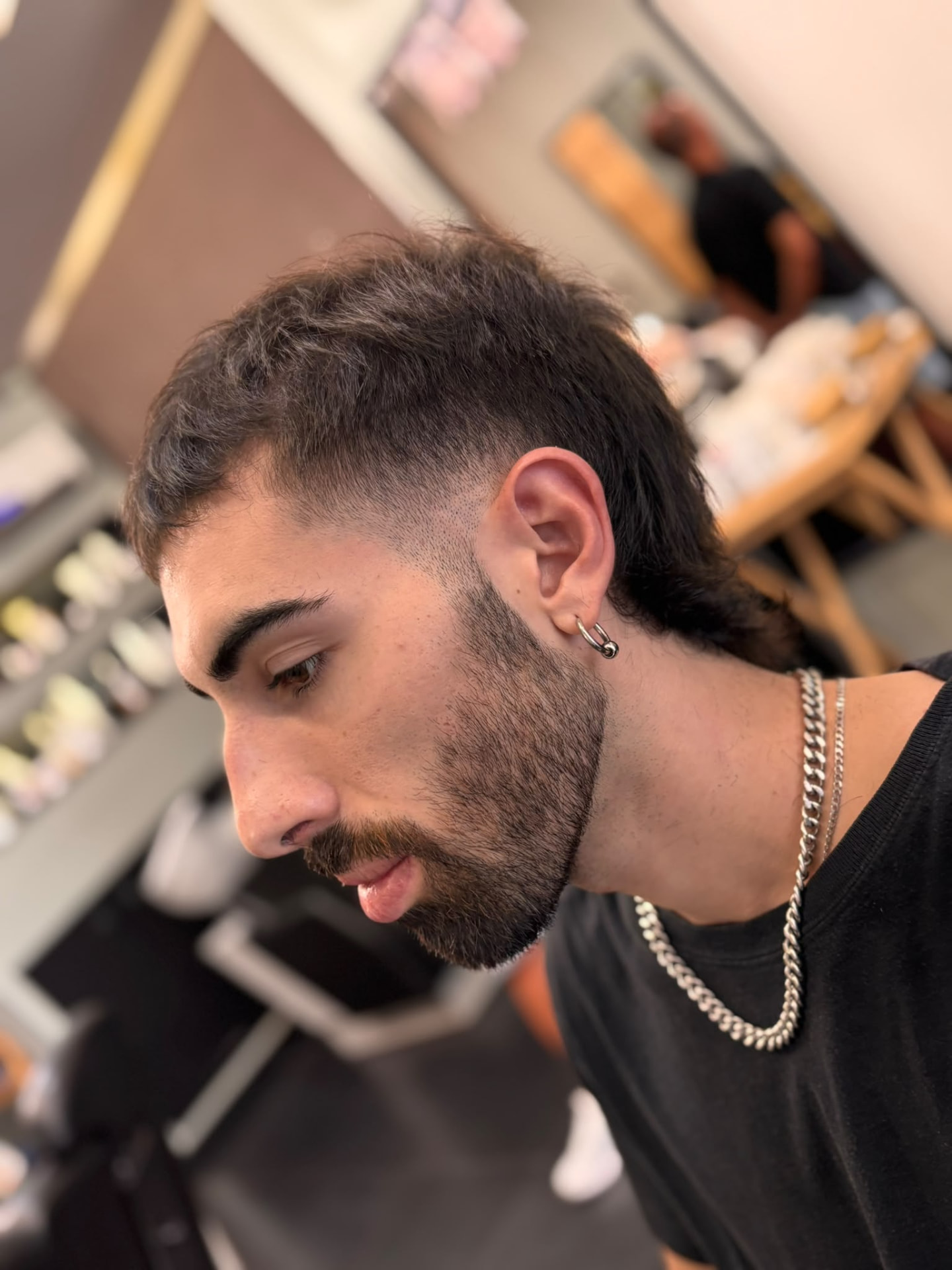 Taglio uomo realizzato da Le Barbier 5