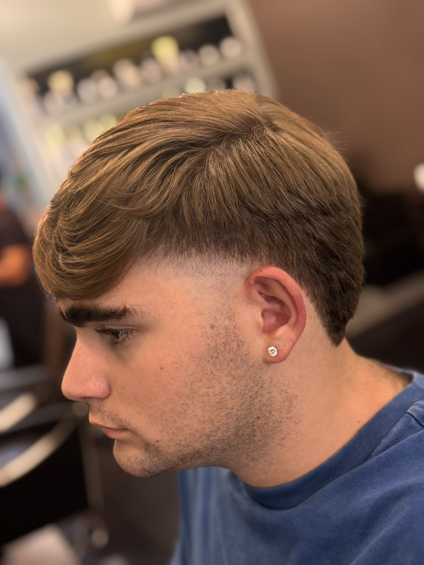 Taglio uomo realizzato da Le Barbier 1