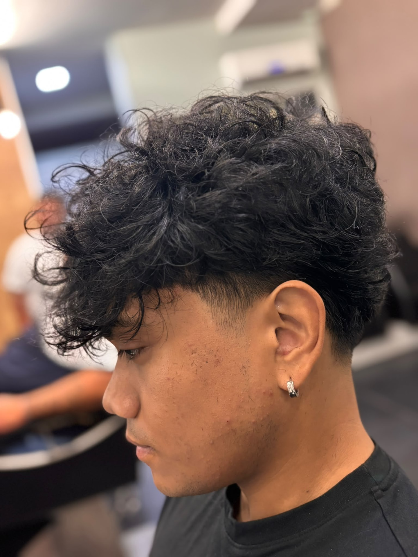 Taglio uomo realizzato da Le Barbier 10
